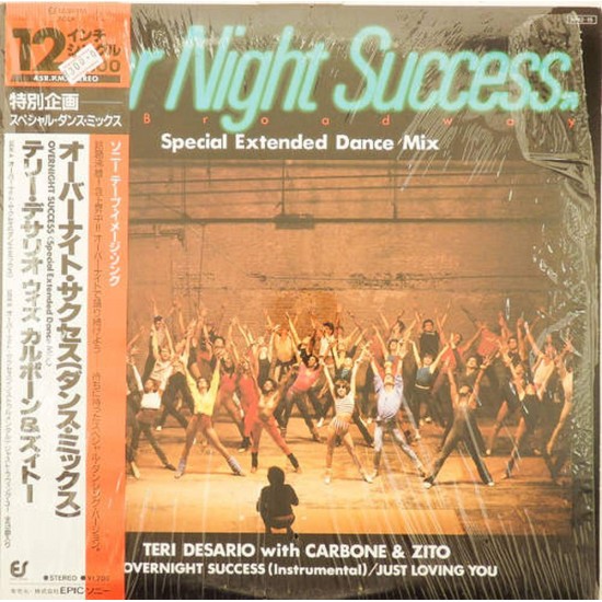 Пластинка Teri Desario with Carbone & Zito Overnight Success (maxi-single, 45rpm)